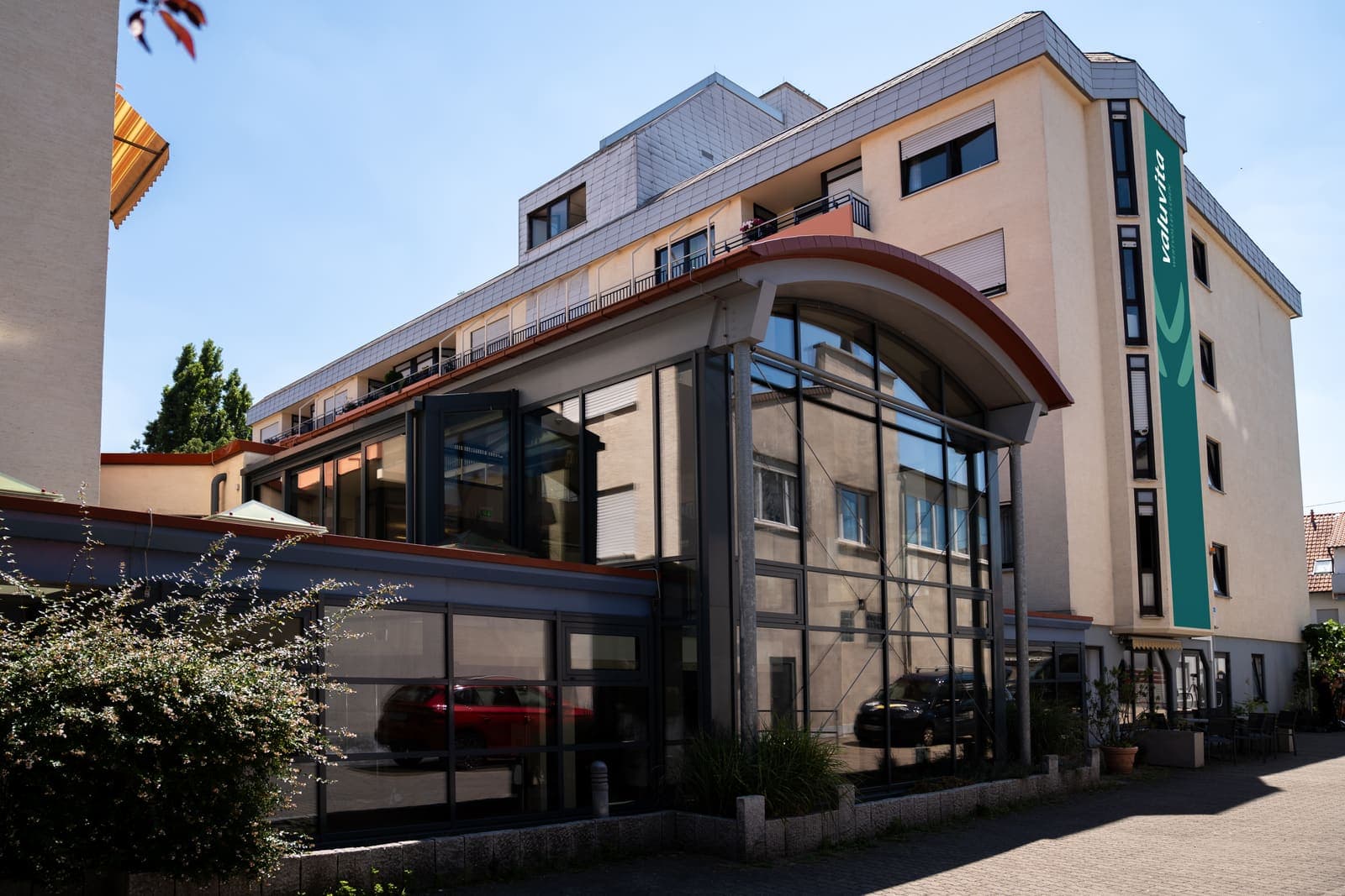 Außenansicht des Schiller-Stifts in Ludwigshafen